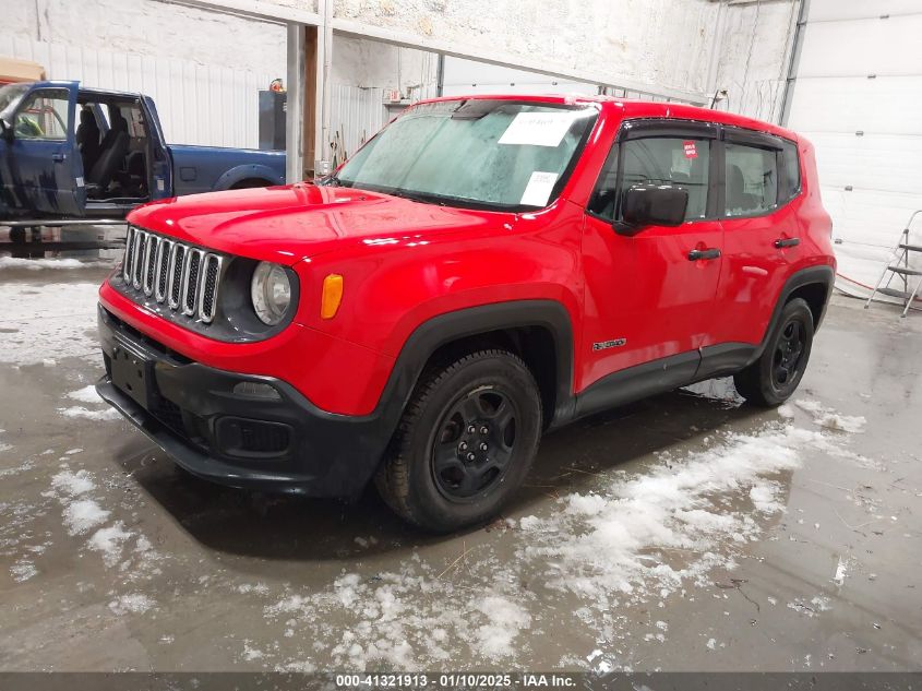 VIN ZACCJAAH2HPE99359 2017 Jeep Renegade, Sport Fwd no.2