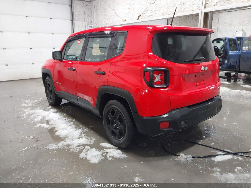 VIN ZACCJAAH2HPE99359 2017 Jeep Renegade, Sport Fwd no.3