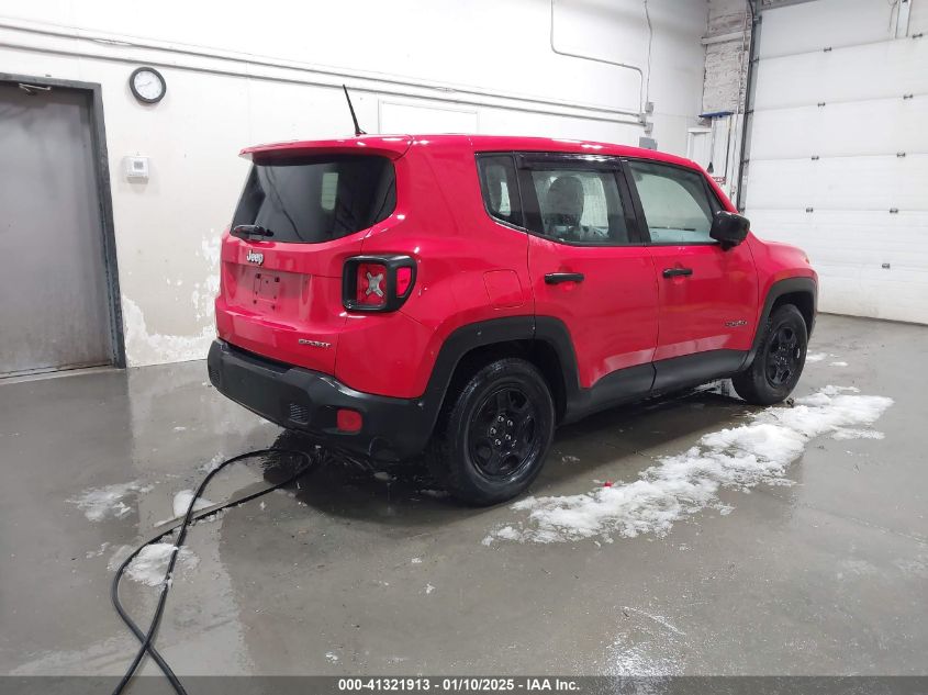 VIN ZACCJAAH2HPE99359 2017 Jeep Renegade, Sport Fwd no.4