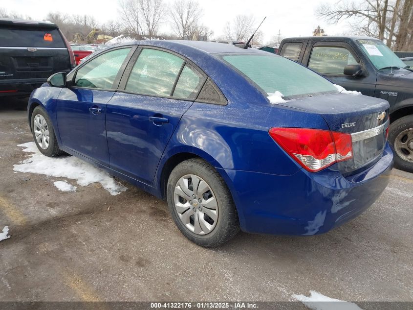 VIN 1G1PA5SHXD7152711 2013 CHEVROLET CRUZE no.3