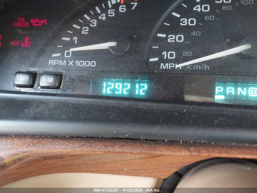 1999 Oldsmobile Eighty-Eight Ls VIN: 1G3HN52K0X4827550 Lot: 41322257