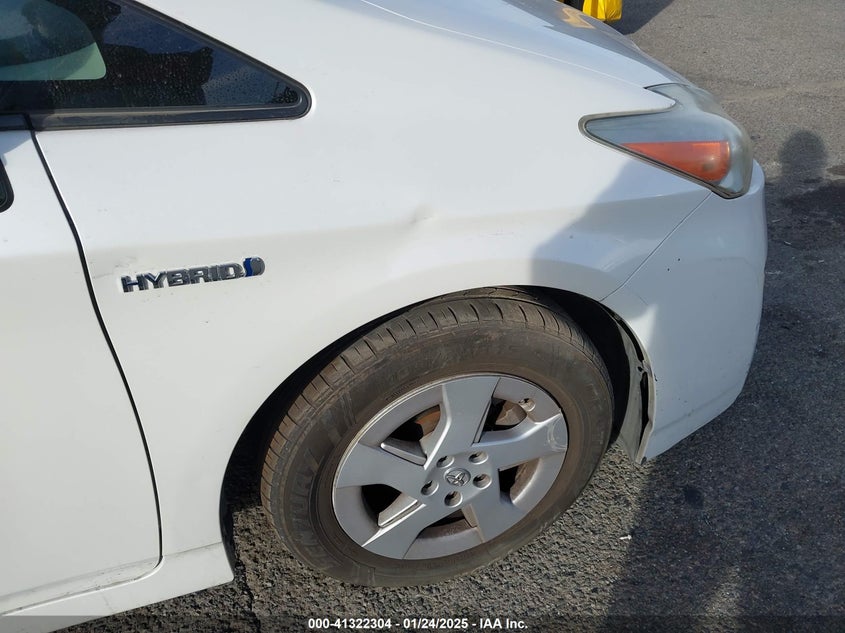 2011 TOYOTA PRIUS VIN: JTDKN3DUXB0310927