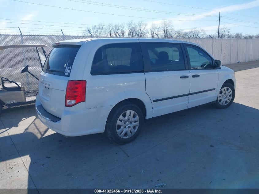 VIN 2C4RDGBG8GR109482 2016 Dodge Grand Caravan, Ame... no.4