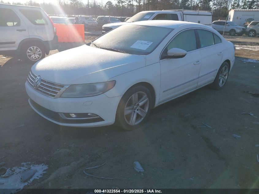 VIN WVWBP7AN4DE525708 2013 VOLKSWAGEN CC no.2