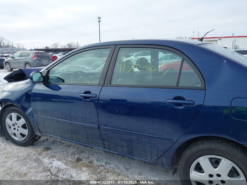 2006 Toyota Corolla Le VIN: 2T1BR30E76C580499 Lot: 41322617