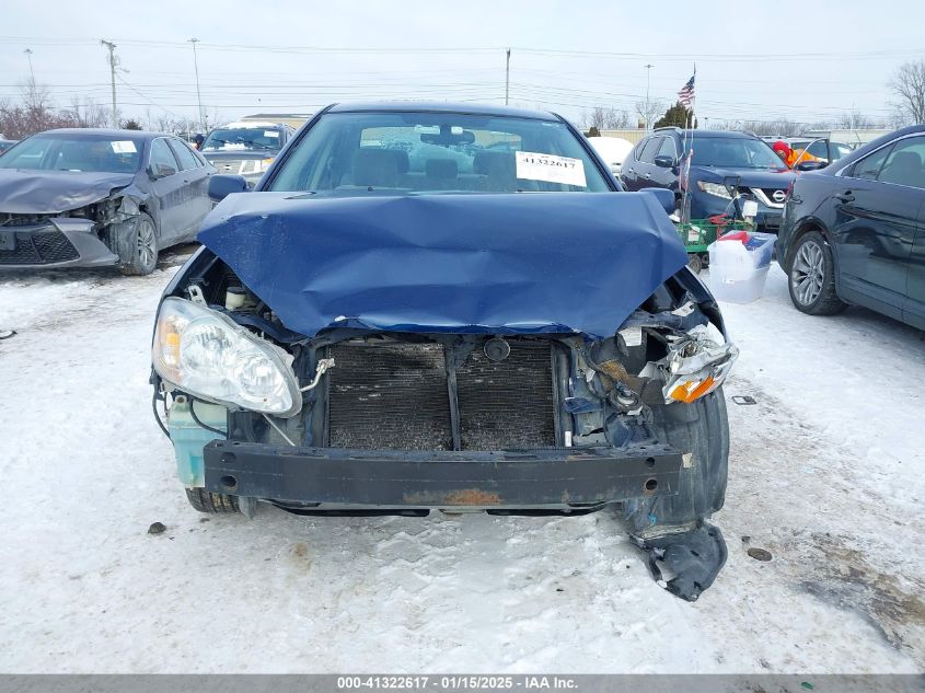 2006 Toyota Corolla Le VIN: 2T1BR30E76C580499 Lot: 41322617