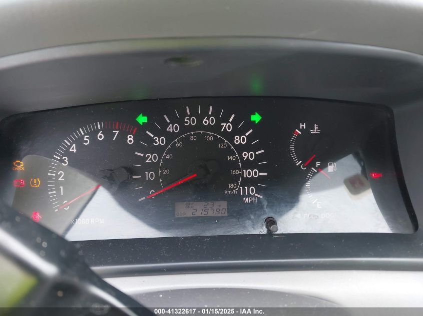 2006 Toyota Corolla Le VIN: 2T1BR30E76C580499 Lot: 41322617