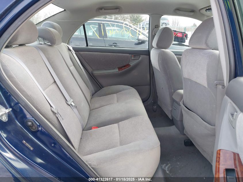 2006 Toyota Corolla Le VIN: 2T1BR30E76C580499 Lot: 41322617