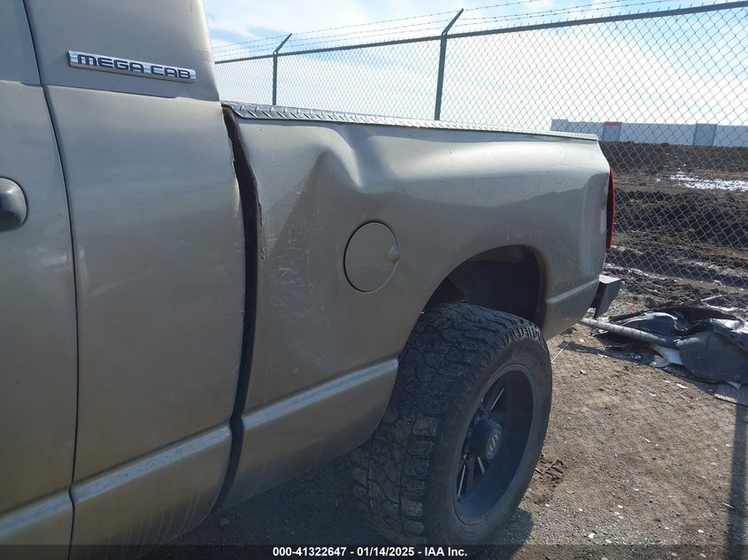 2006 DODGE RAM 1500 VIN: 3D7KR19DX6G252164