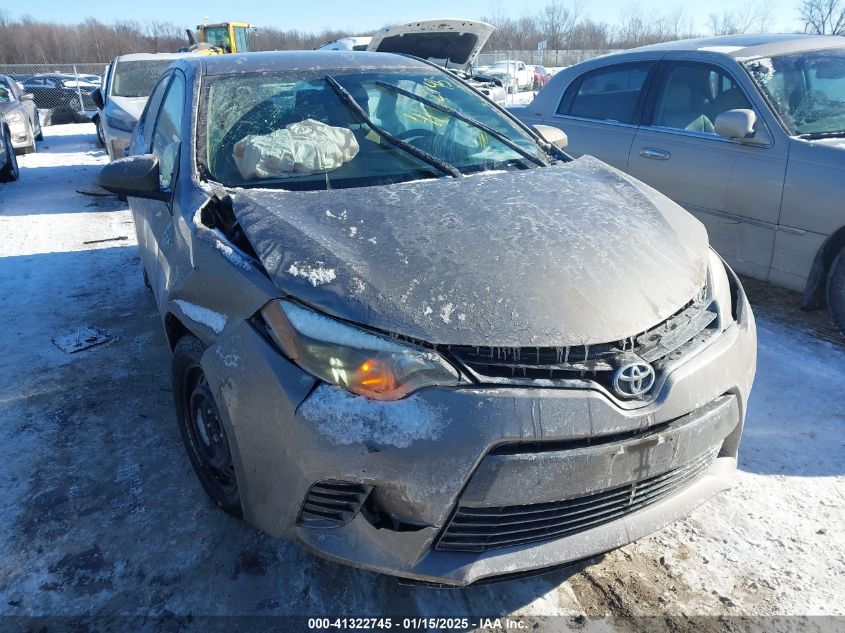 2015 TOYOTA COROLLA LE - 2T1BURHE0FC346761