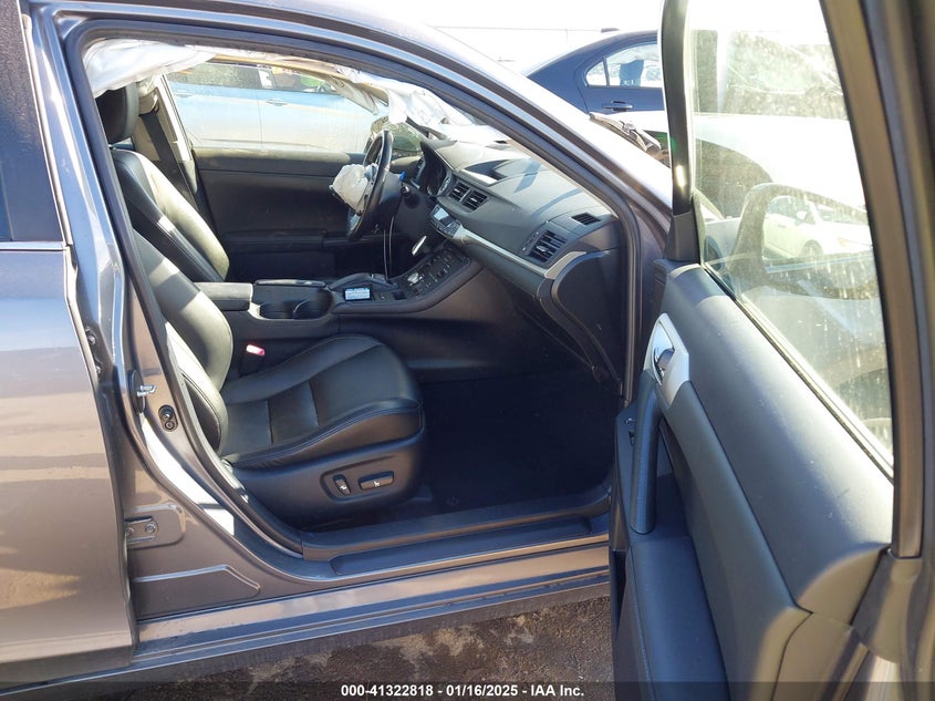 2013 LEXUS CT VIN: JTHKD5BHXD2172851