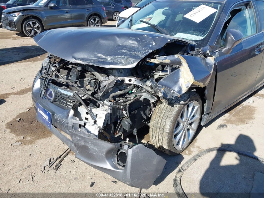 2013 LEXUS CT VIN: JTHKD5BHXD2172851
