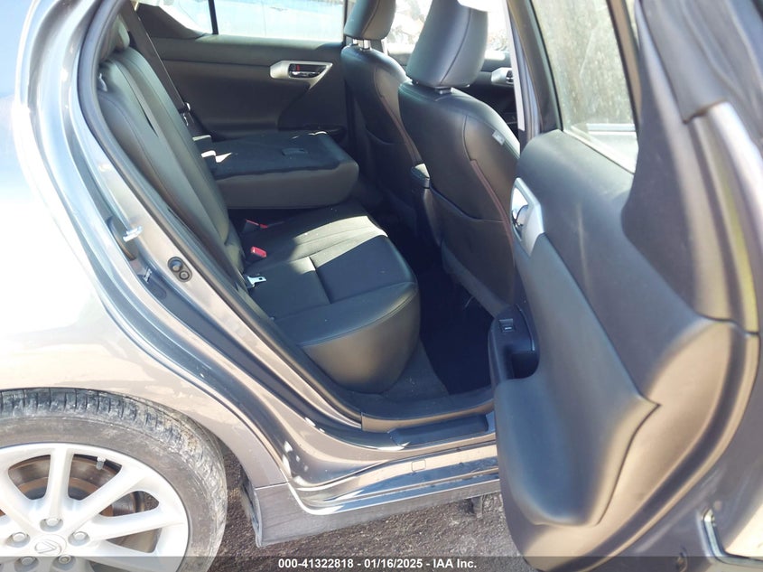 2013 LEXUS CT VIN: JTHKD5BHXD2172851
