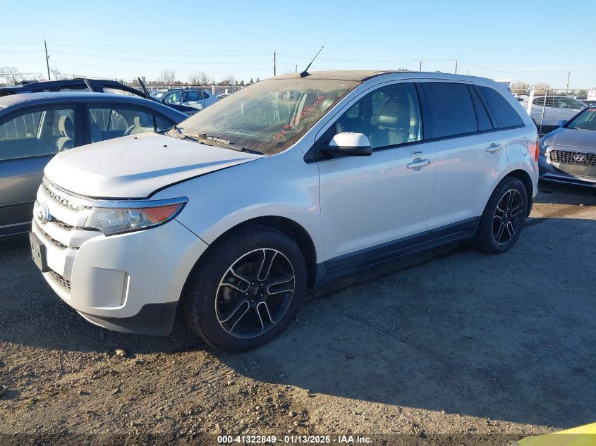 VIN 2FMDK3J94DBA40804 2013 FORD EDGE no.2