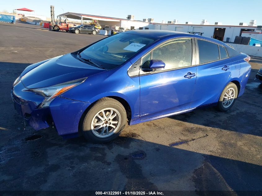 VIN JTDKBRFU8H3562482 2017 Toyota Prius, Two no.2