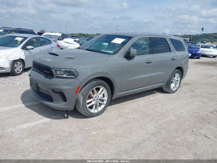 Vin: 1c4sdjctxnc223466, lot: 41813511, dodge durango r/t 20222
