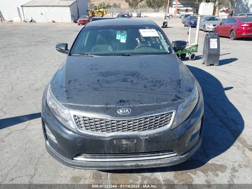 VIN KNAGN4ADXG5099025 2016 KIA Optima, Hybrid EX no.12