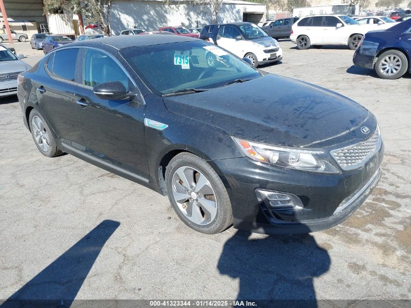 VIN KNAGN4ADXG5099025 2016 KIA Optima, Hybrid EX no.1