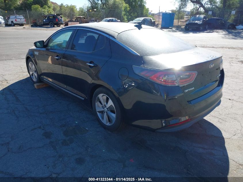 VIN KNAGN4ADXG5099025 2016 KIA Optima, Hybrid EX no.3