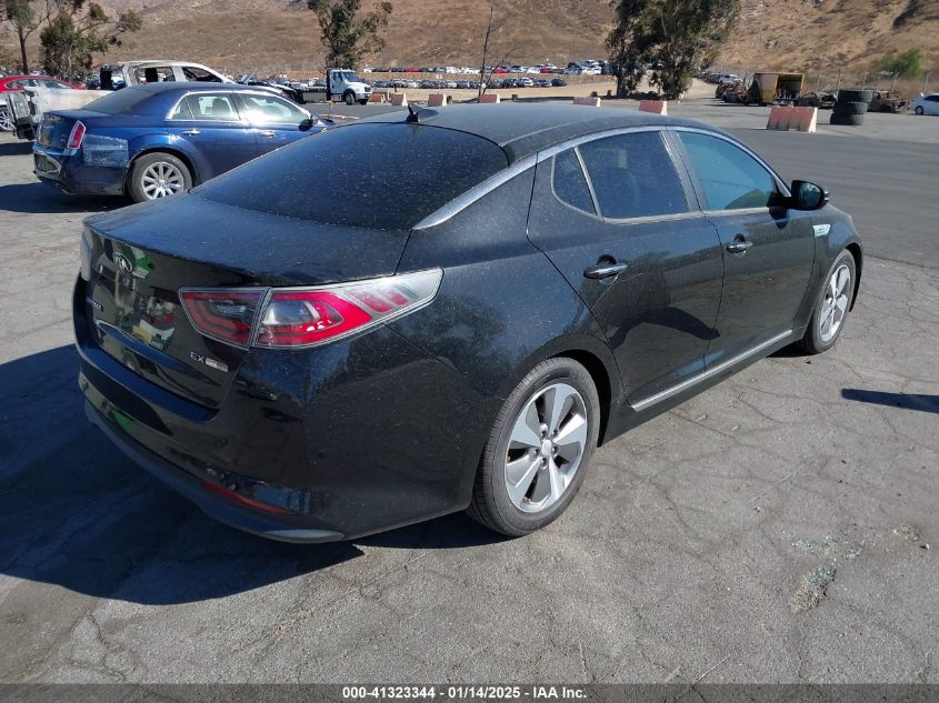 VIN KNAGN4ADXG5099025 2016 KIA Optima, Hybrid EX no.4