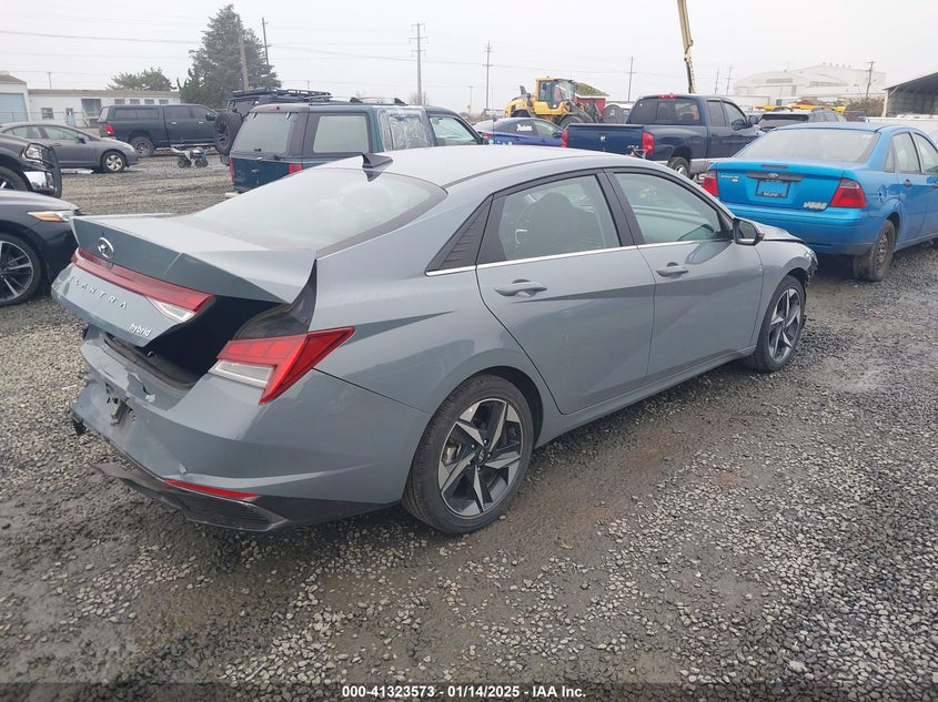 2023 HYUNDAI ELANTRA HYBRID VIN: KMHLN4AJ7PU037333