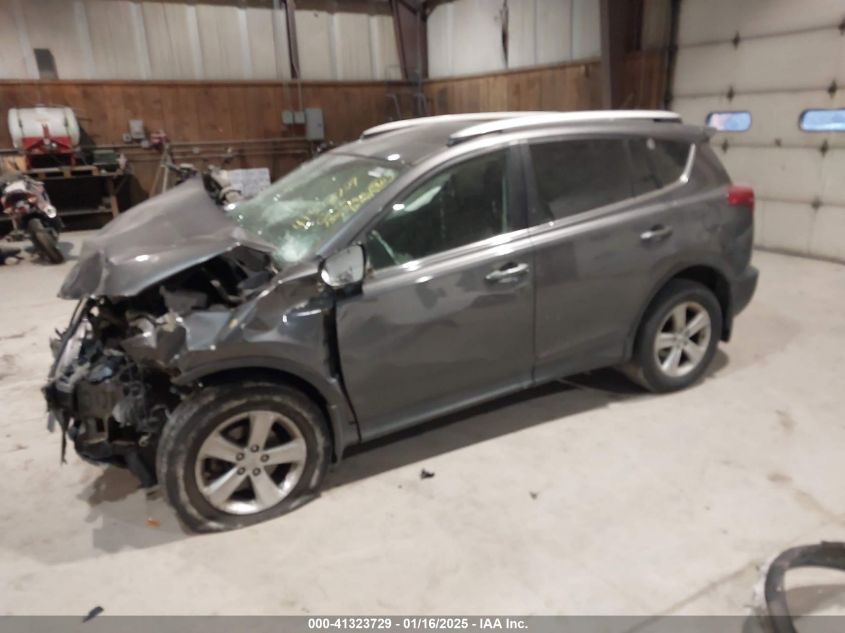 VIN 2T3RFREV2EW137572 2014 Toyota RAV4, Xle no.2