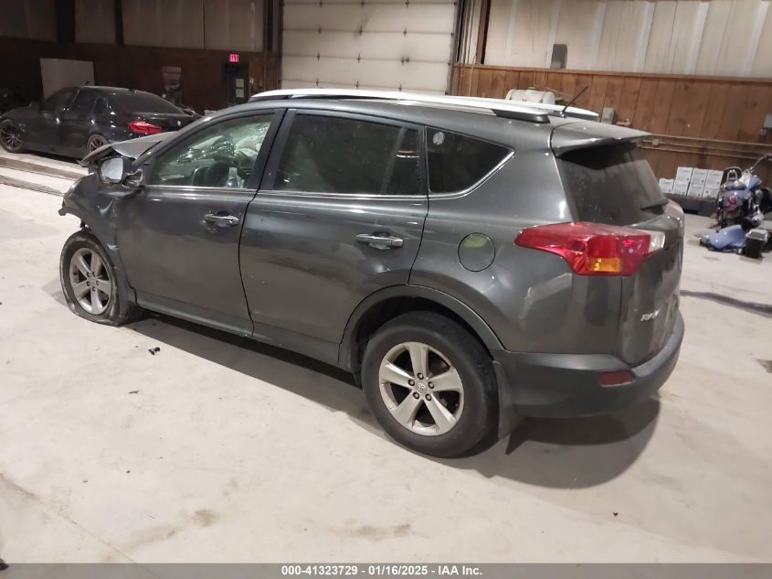 VIN 2T3RFREV2EW137572 2014 Toyota RAV4, Xle no.3