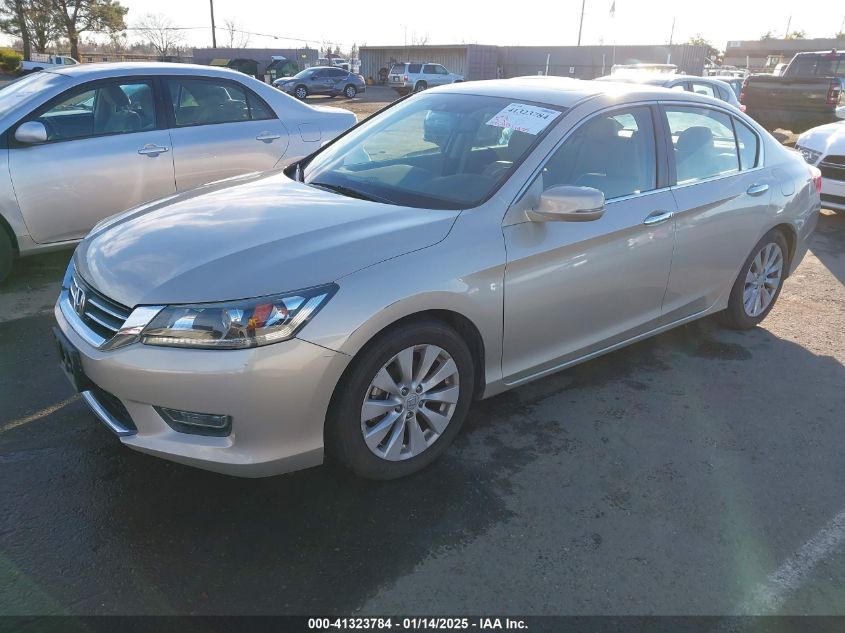 VIN 1HGCR2F87DA117152 2013 Honda Accord, Ex-L no.2