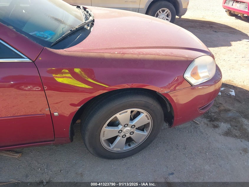 2006 CHEVROLET IMPALA VIN: 2G1WT58K369316021
