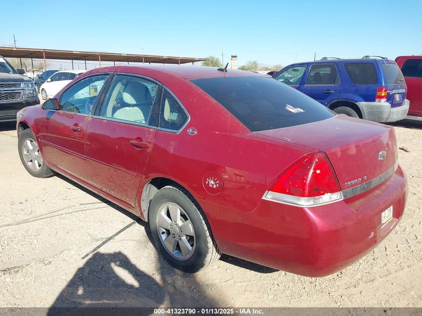 2006 CHEVROLET IMPALA VIN: 2G1WT58K369316021
