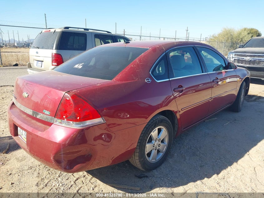 2006 CHEVROLET IMPALA VIN: 2G1WT58K369316021