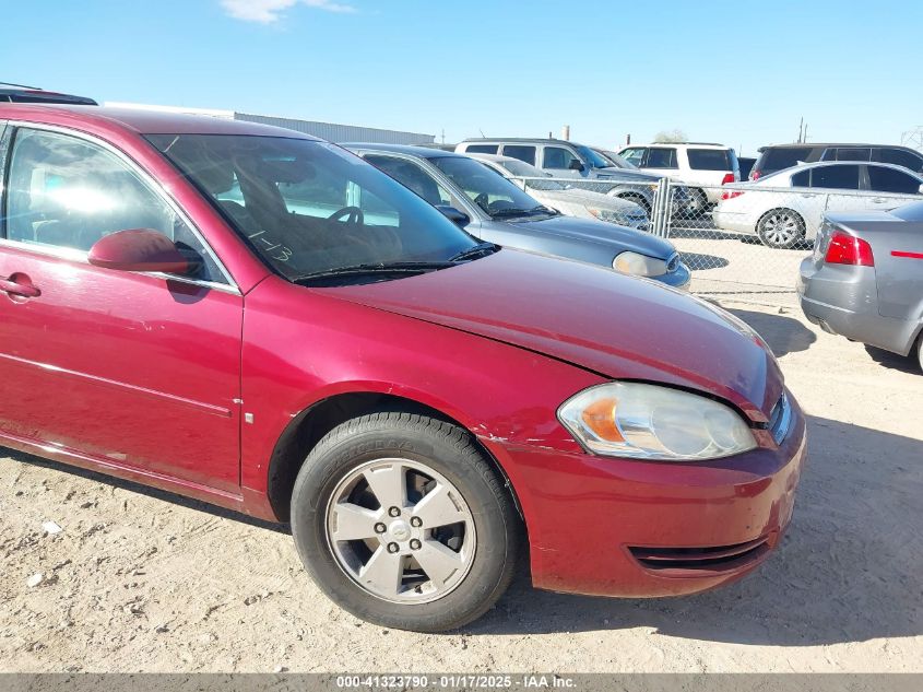 2006 Chevrolet Impala Lt VIN: 2G1WT58K369316021 Lot: 41323790