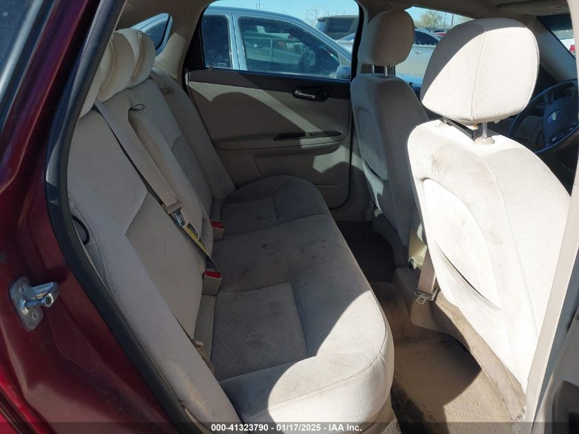 2006 Chevrolet Impala Lt VIN: 2G1WT58K369316021 Lot: 41323790