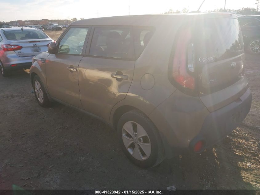 VIN KNDJN2A20E7067794 2014 KIA SOUL no.3