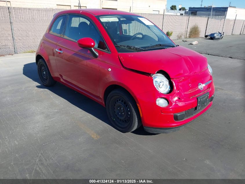 VIN 3C3CFFAR0FT753801 2015 Fiat 500, Pop no.1