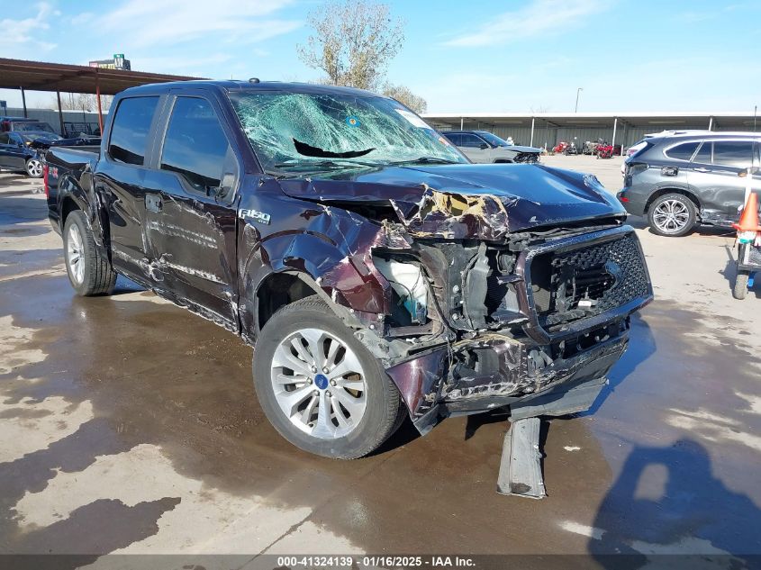 VIN 1FTEW1CP9JKD54110 2018 FORD F-150 no.1