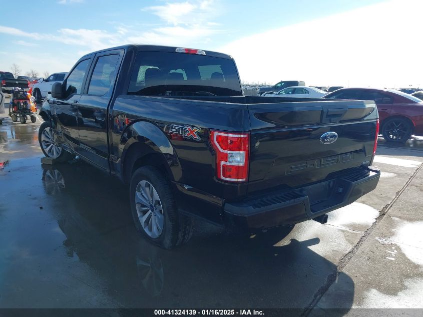 VIN 1FTEW1CP9JKD54110 2018 FORD F-150 no.3