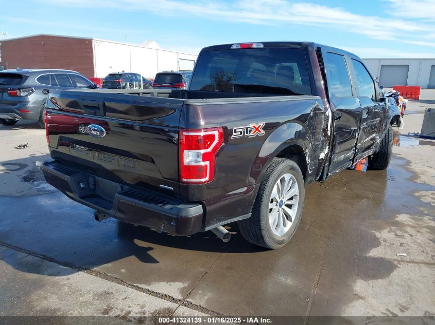 VIN 1FTEW1CP9JKD54110 2018 FORD F-150 no.4