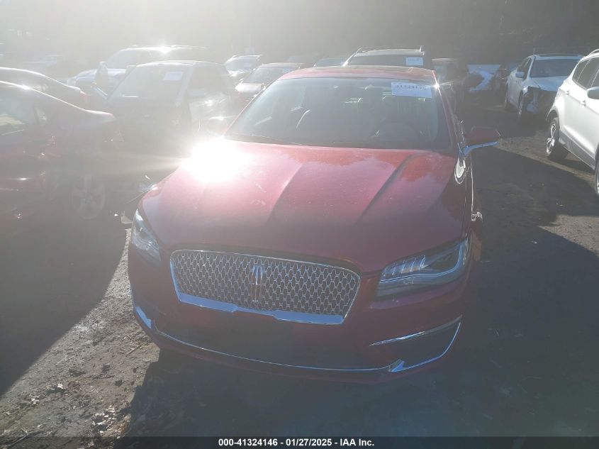 2020 Lincoln Mkz Reserve VIN: 3LN6L5F99LR617658 Lot: 41324146