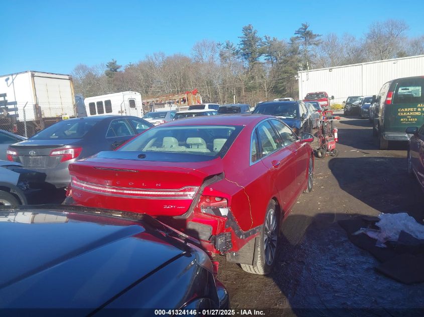 2020 Lincoln Mkz Reserve VIN: 3LN6L5F99LR617658 Lot: 41324146