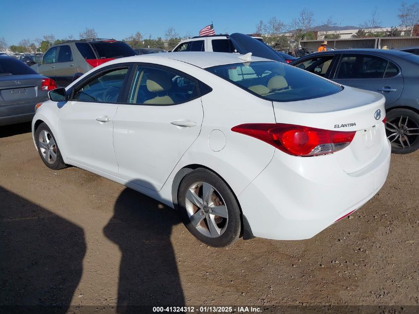 VIN 5NPDH4AE7DH403266 2013 Hyundai Elantra, Gls no.3