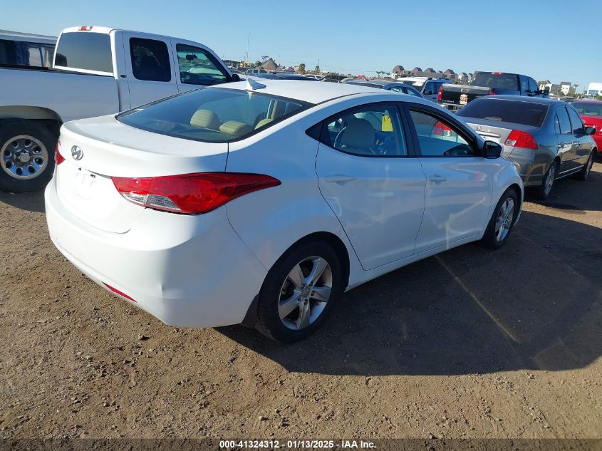 VIN 5NPDH4AE7DH403266 2013 Hyundai Elantra, Gls no.4