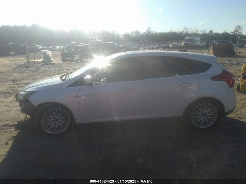 2013 Ford Focus Titanium VIN: 1FADP3N2XDL299855 Lot: 41324429