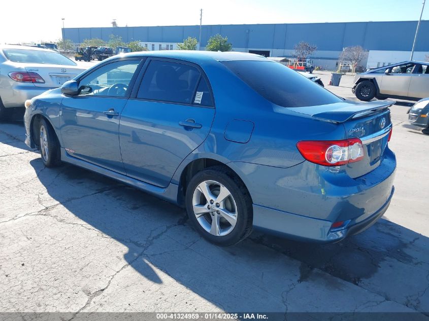 VIN 5YFBU4EE8DP081673 2013 Toyota Corolla, S no.3