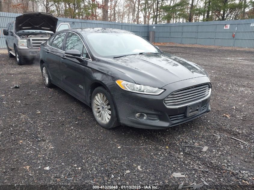 VIN 3FA6P0PU1ER274528 2014 Ford Fusion, Energi Se L... no.1