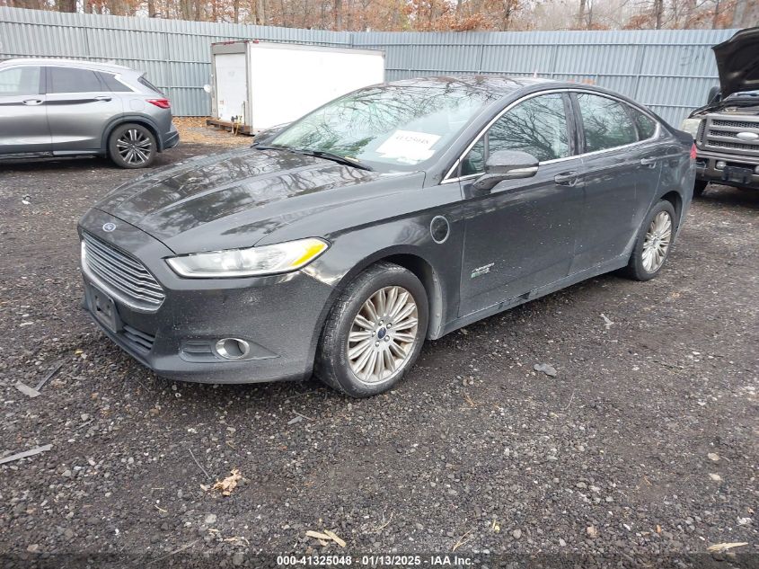 VIN 3FA6P0PU1ER274528 2014 Ford Fusion, Energi Se L... no.2