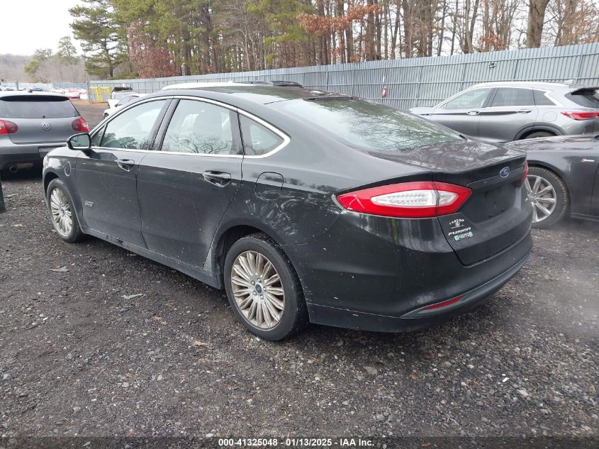 VIN 3FA6P0PU1ER274528 2014 Ford Fusion, Energi Se L... no.3