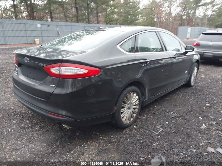 2014 FORD FUSION ENERGI SE LUXURY - 3FA6P0PU1ER274528