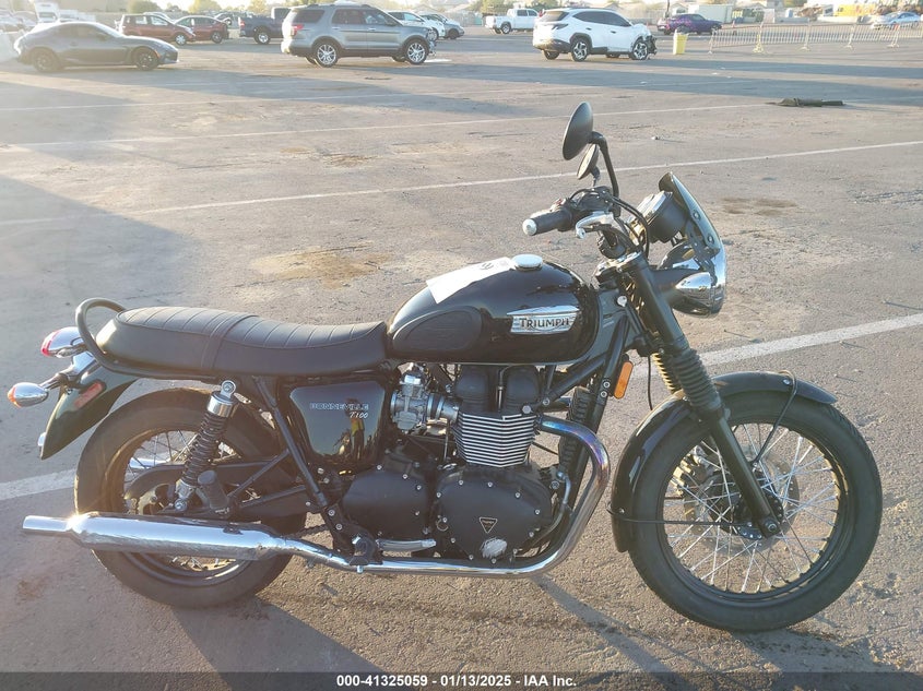 2015 TRIUMPH MOTORCYCLE BONNEVILLE T100 - SMT910K15FT678049