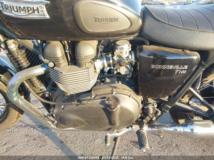 2015 TRIUMPH MOTORCYCLE BONNEVILLE T100 - SMT910K15FT678049